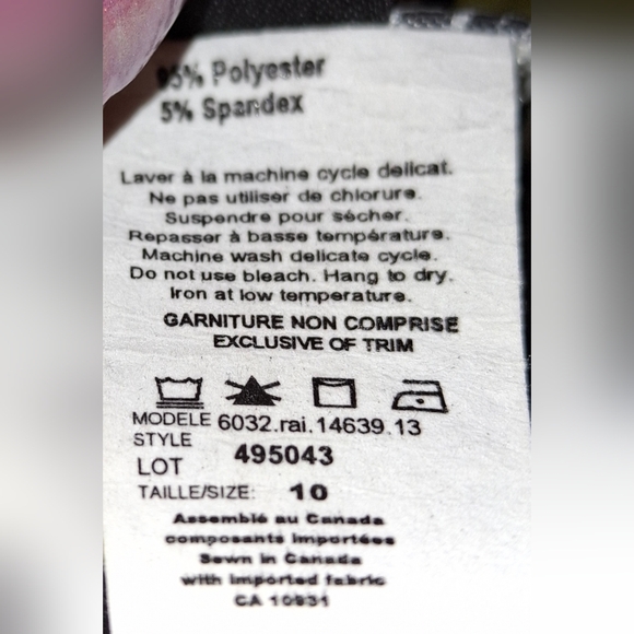 fancy pants size 10 - Picture 3 of 5